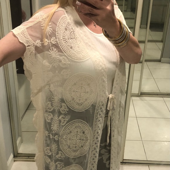 Lace cover up or what have you! - Picture 3 of 9